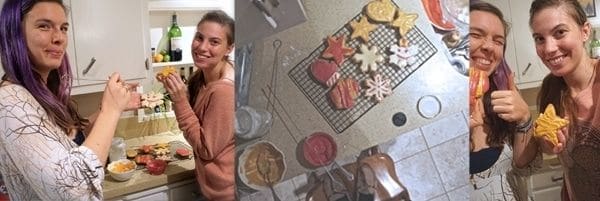 making vegan sugar cookies