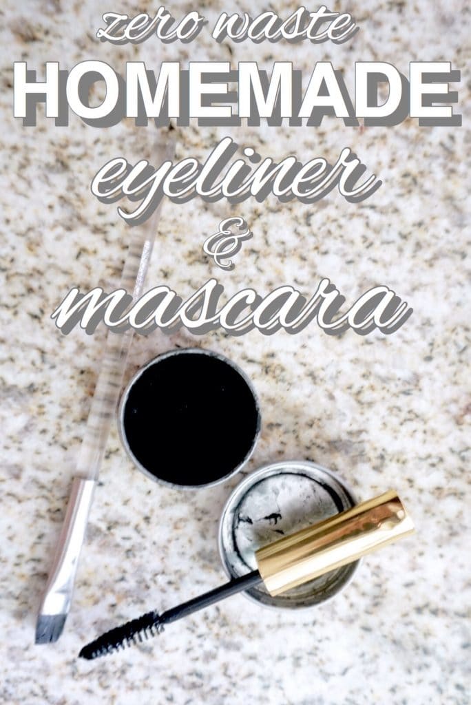 Zero Waste Eyeliner and Mascara - Going Zero Waste