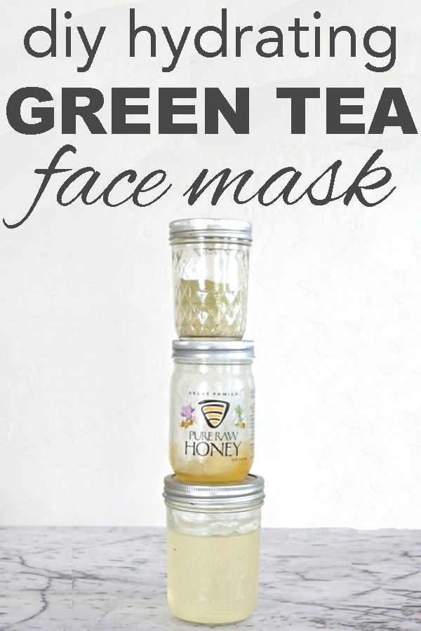 green tea face mask