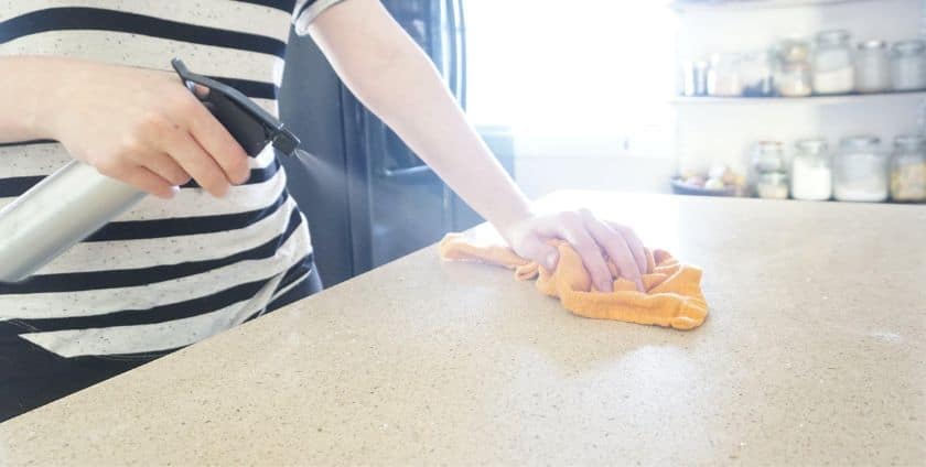 Should You Use a Dish Rag or Paper Towel to Wipe Down Kitchen Countertops?