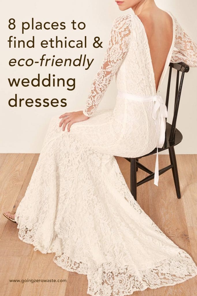 sustainable wedding dress