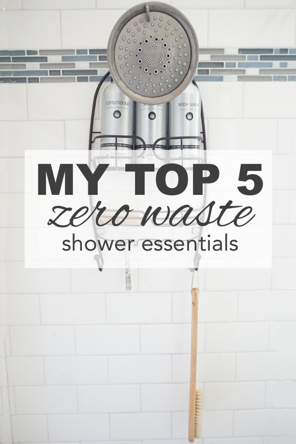 My Top 5 Zero Waste Shower Essentials - Going Zero Waste