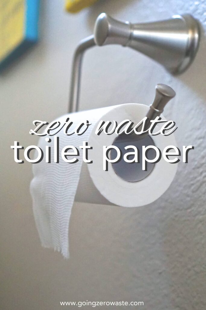 eco friendly toilet paper on roll