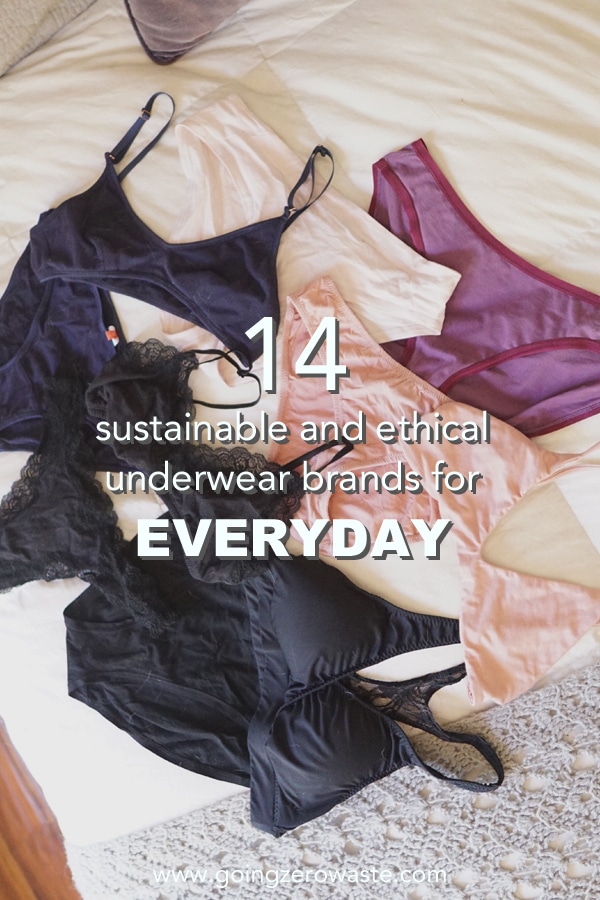 several types of ethical underwear