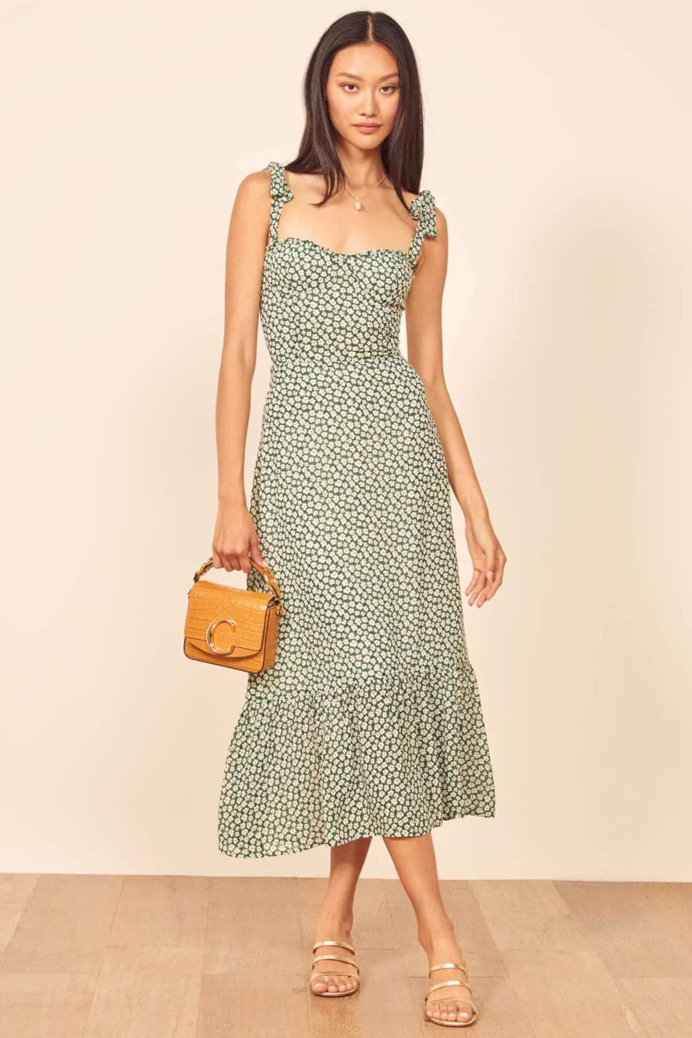 Reformation sustainable fashion summer dresses 