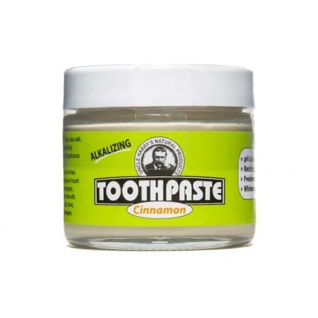 cinnamon flavored fluoride free toothpaste