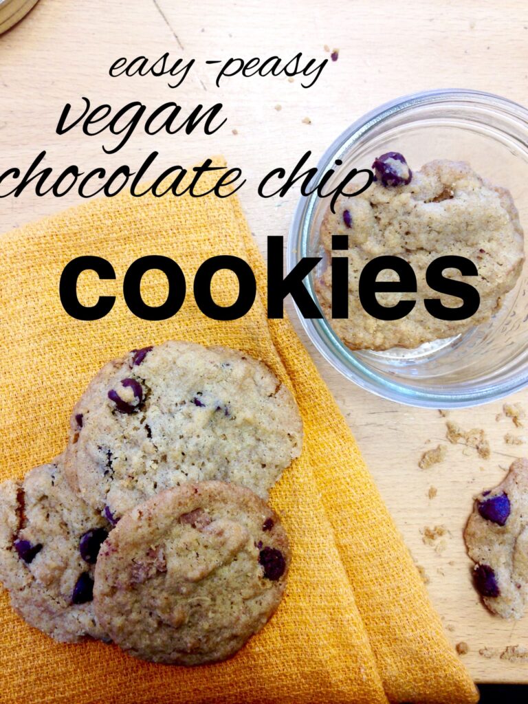 Vegan Chocolate Chip Cookies