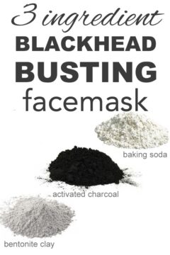 3 ingredient blackhead busting face mask