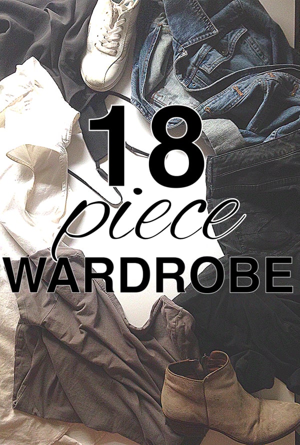 18 piece wardrobe