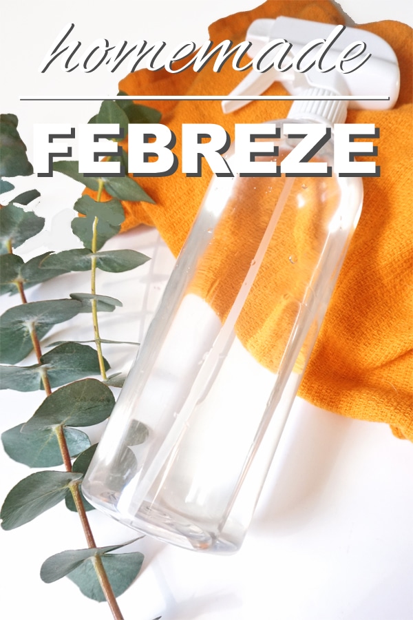 Homemade Febreze Spray a DIY Air Freshener Guide