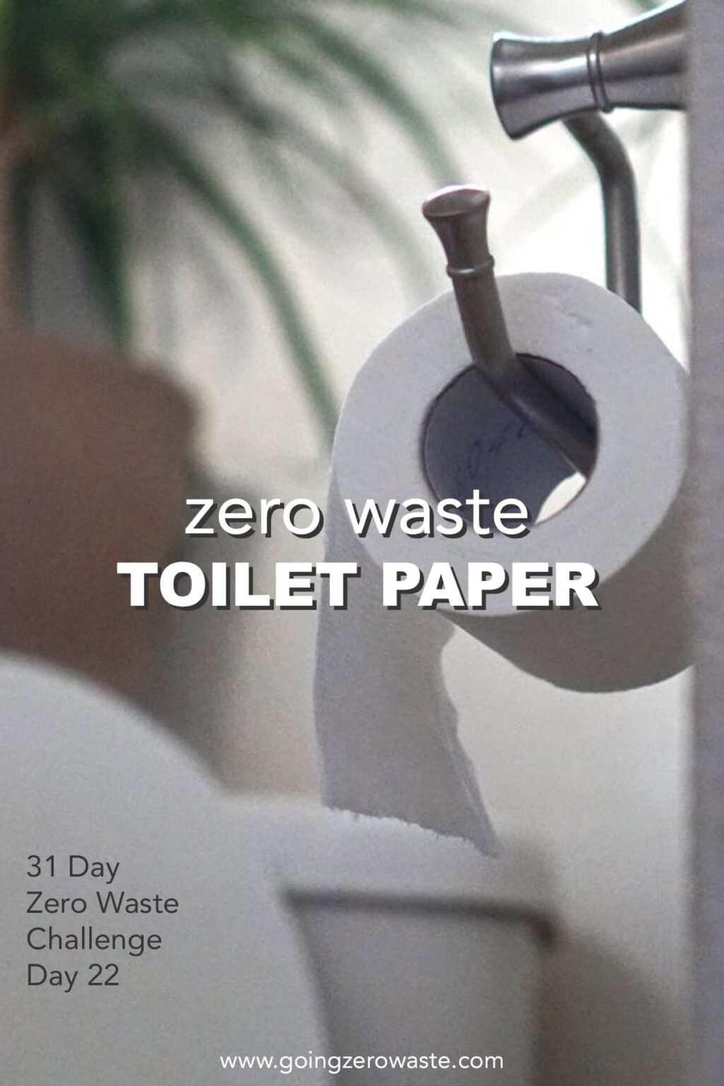 Zero Waste Toilet Paper Day 22 of the Zero Waste Challenge Going