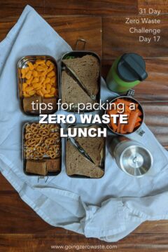 Pack a Zero Waste Lunch - Day 17 of the Zero Waste Challenge