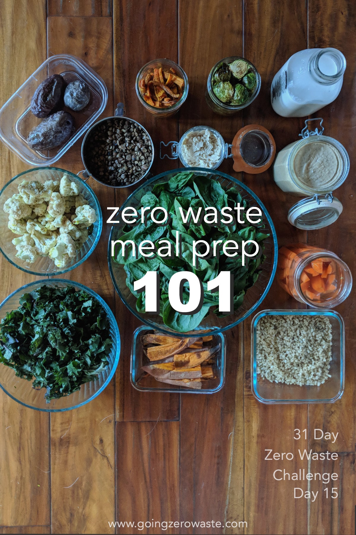 Zero Waste Meal Prep 101 - Day 15 of the Zero Waste Challenge