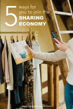 5 Ways for You to Join the Sharing Economy