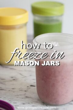 How to Freeze in Mason Jars