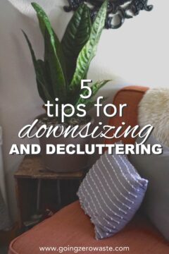 5 Tips for Downsizing and Decluttering