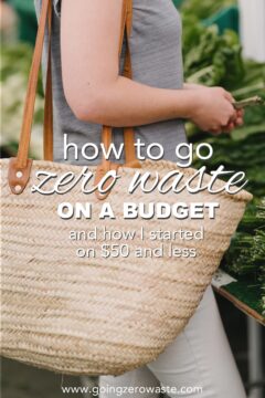 How to Go Zero Waste on a Budget