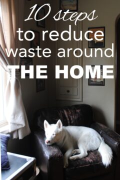 10 steps to reduce waste around the home