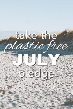 plastic free july challenge