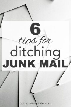 6 Tips for Ditching Junk Mail 6 tips for ditching junk mail
