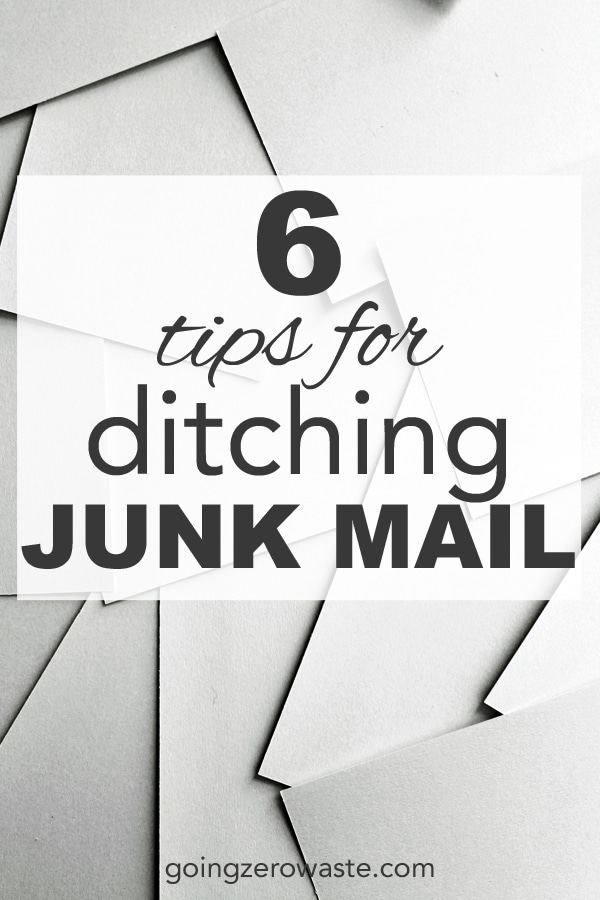 6 Tips for Ditching Junk Mail