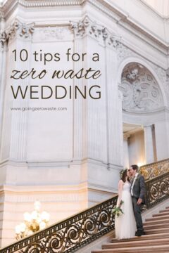 10 tips for a zero waste wedding