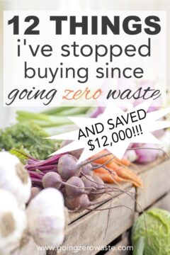 12 Things I've Stopped Buying Since Going Zero Waste 12 things I stopped buying since going zero waste and saved $12,000