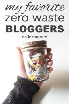 My favorite zero waste bloggers