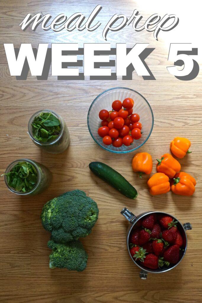 Zero Waste, Meal Prep Week Five