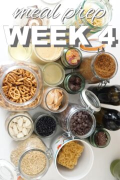 meal prep week 4