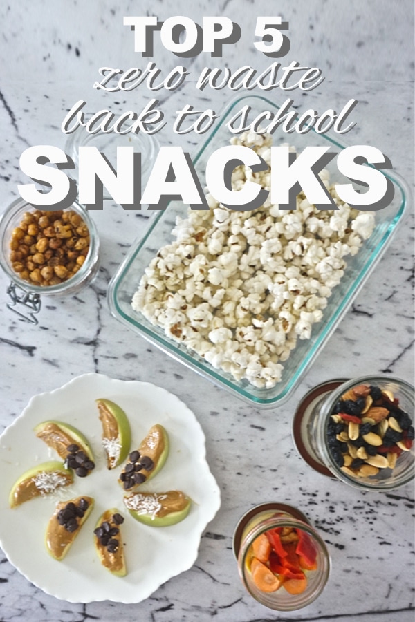 My Top 5: Zero Waste, Back to School Snacks