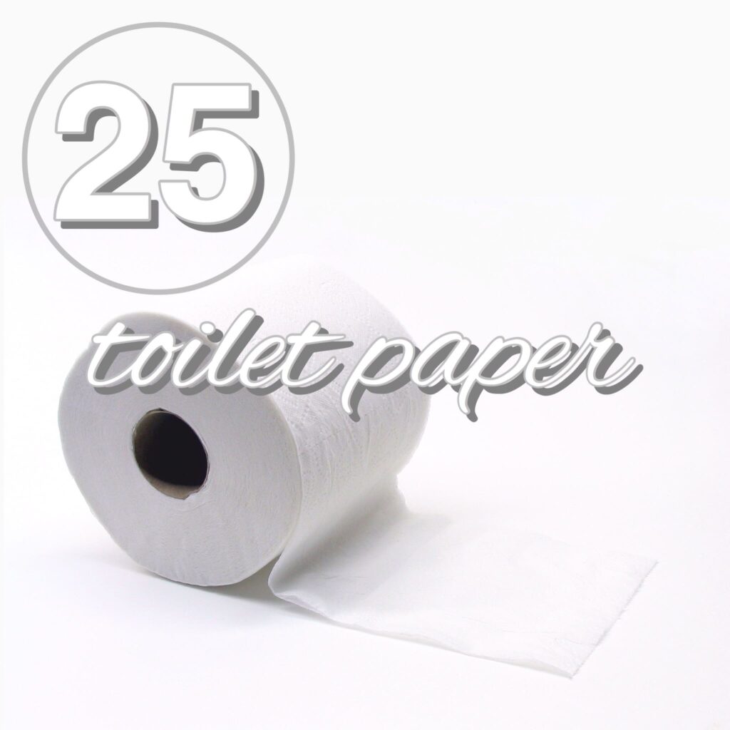 Zero Waste Challenge Day 25: Toilet Paper