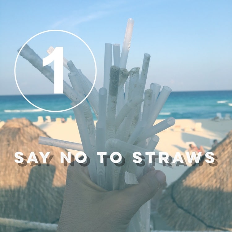 Zero Waste Challenge Day 1: Say No to Straws