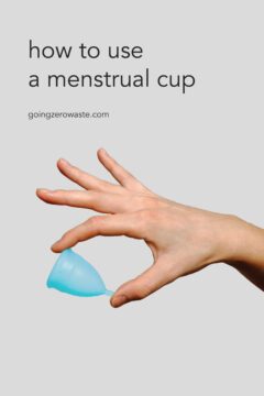 how to use a menstrual cup