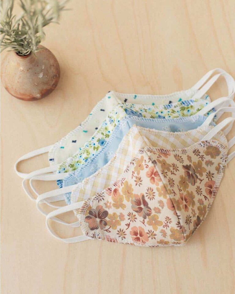 12 EcoFriendly, Organic and Reusable Face Masks Going Zero Waste