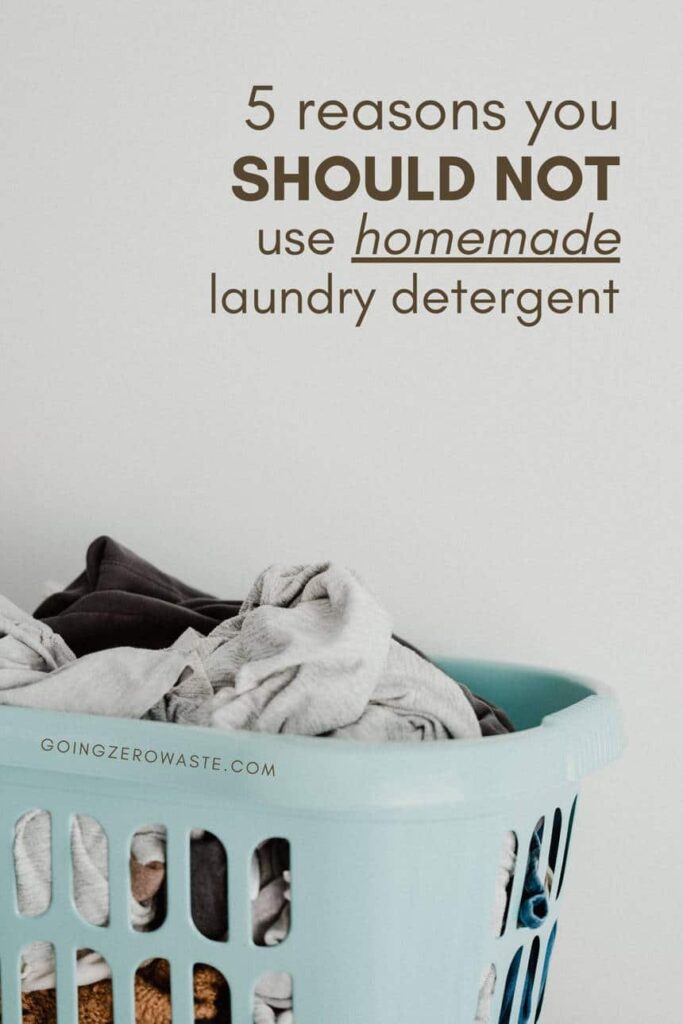 5 Reasons You Shouldn’t Use Homemade Laundry Detergent