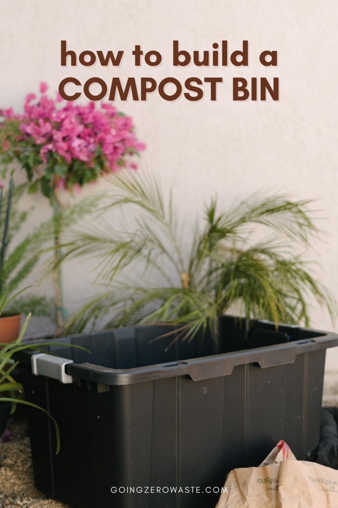 How to Build a Compost Bin Easy and Cheap DIY Going Zero Waste