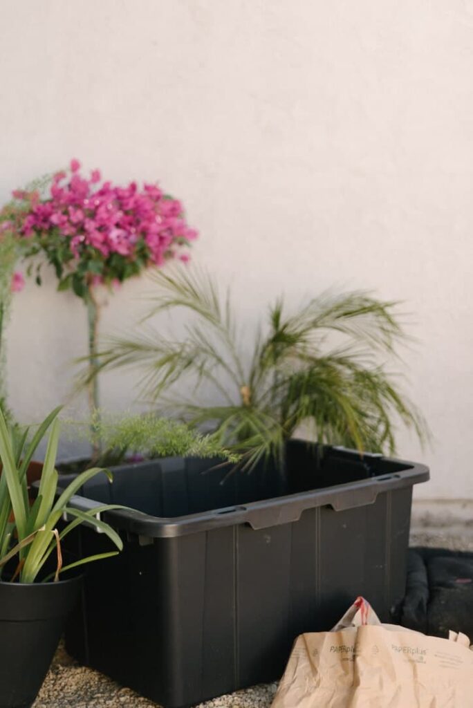 empty compost diy bin