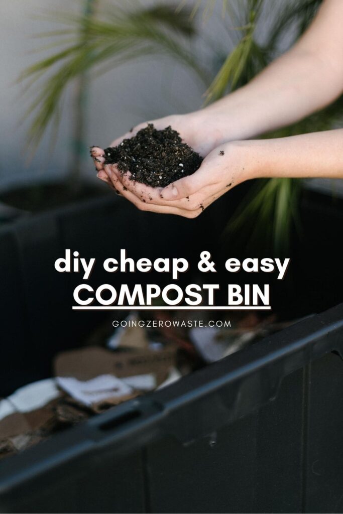 making a compost bin