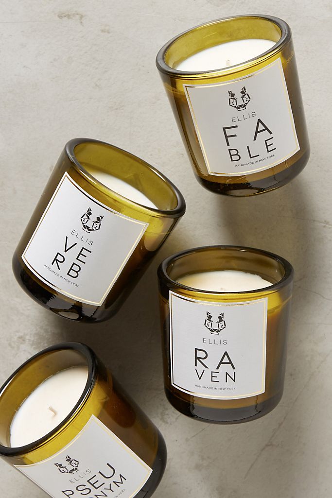 ellis brooklyn eco-friendly, zero waste, non-toxic candles in pretty jars