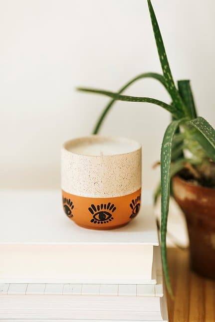 shanti creations candles are eco-friendly and zero waste