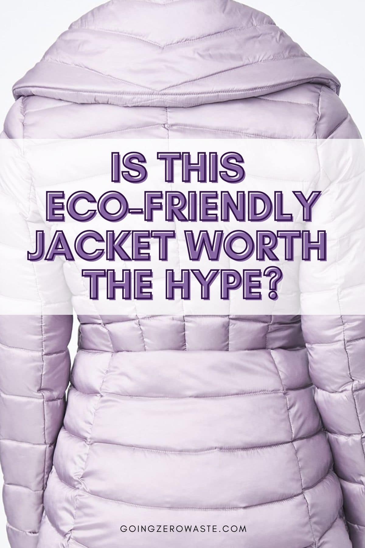 Eco-friendly padded jacket