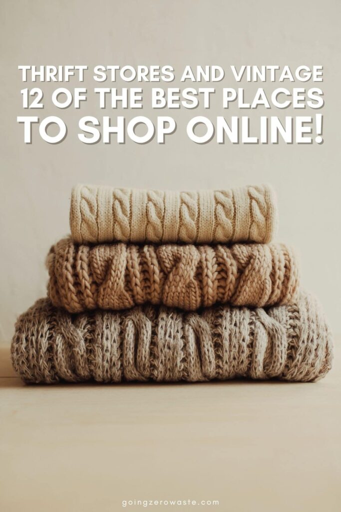 12 Best Online Thrift Stores for Vintage and Second Hand Clothes