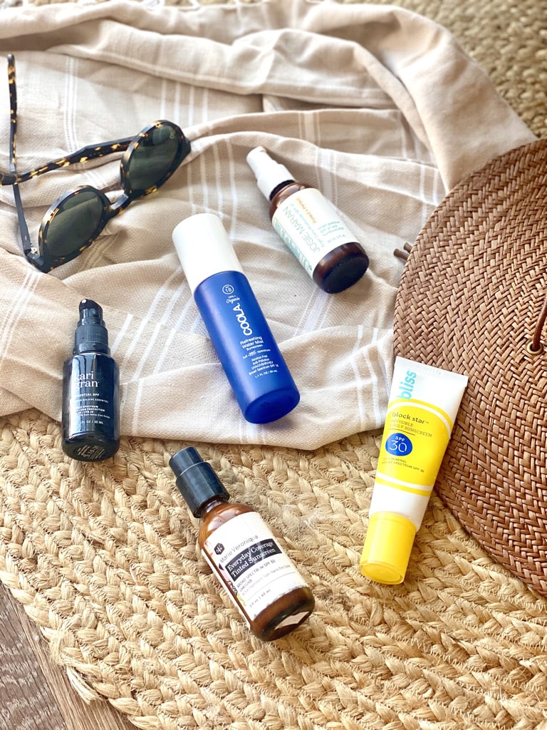 several eco friendly sunscreens