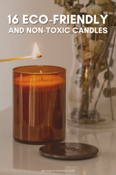 15 eco friendly, non toxic candles