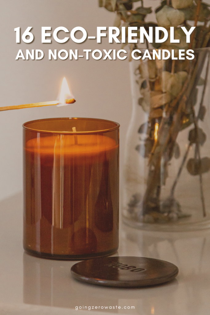 Scented candles, 100% organic soy wax