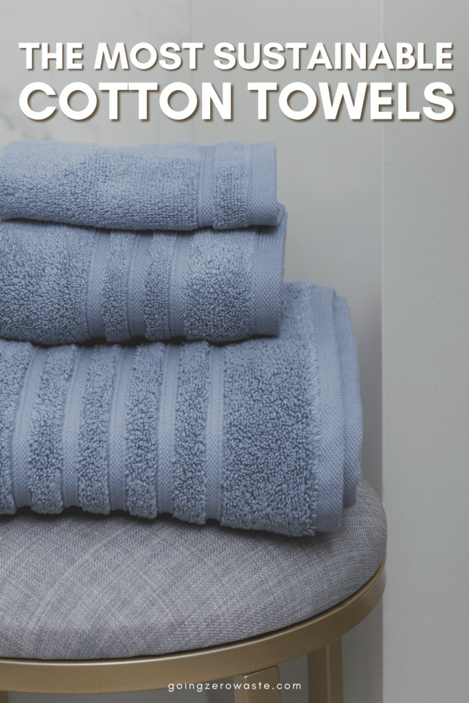 Sustainable Organic Cotton Towels