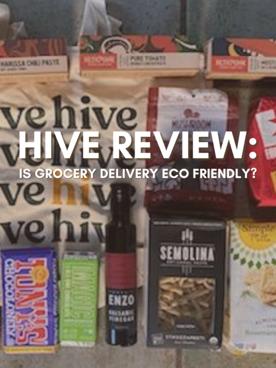Hive Review: Is Grocery Delivery Eco Friendly?