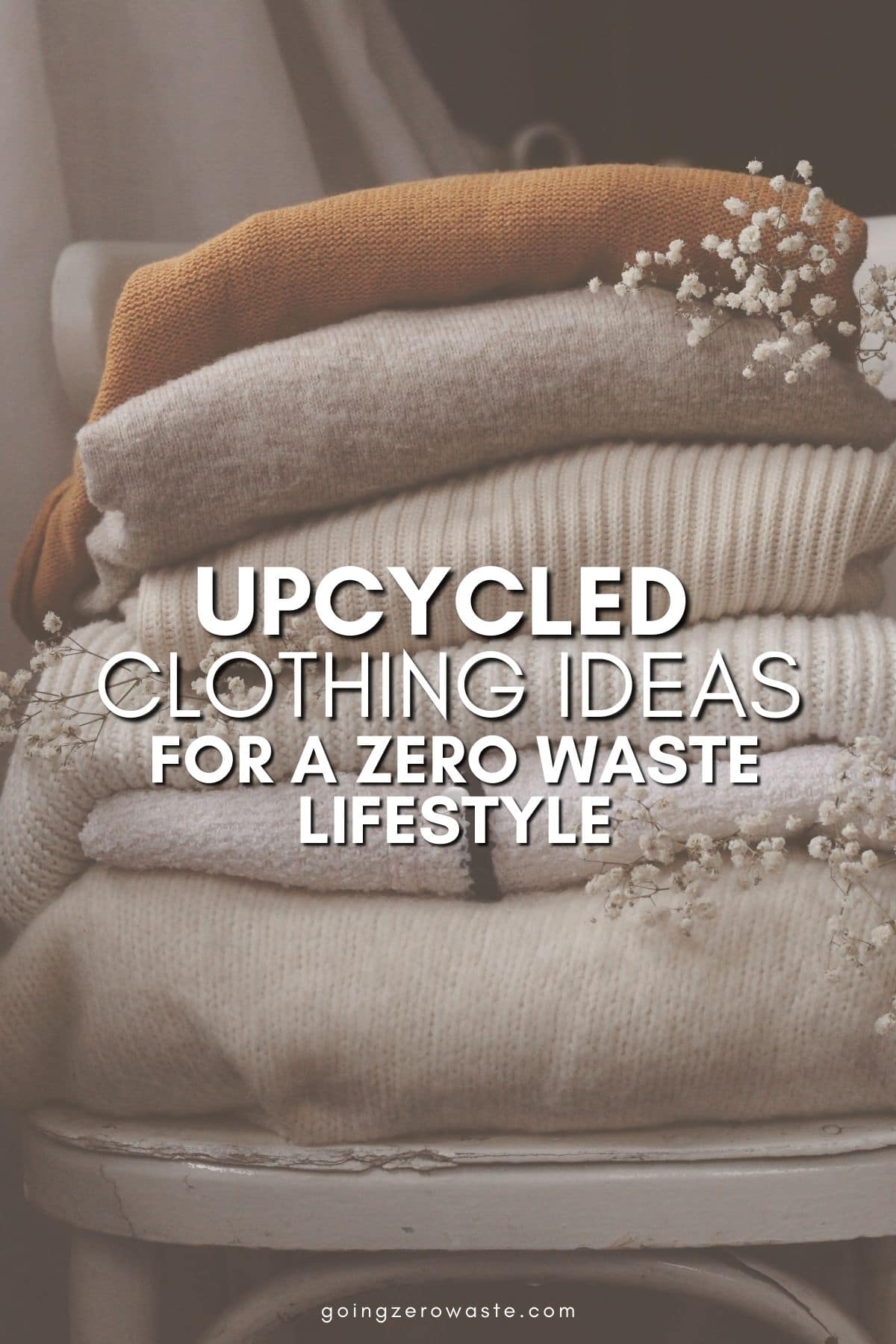 Tools and materials needed for upcycling