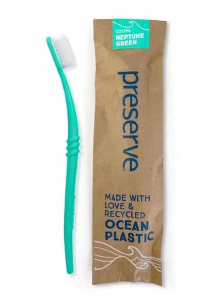 environmentally friendly toothbrush with packaging